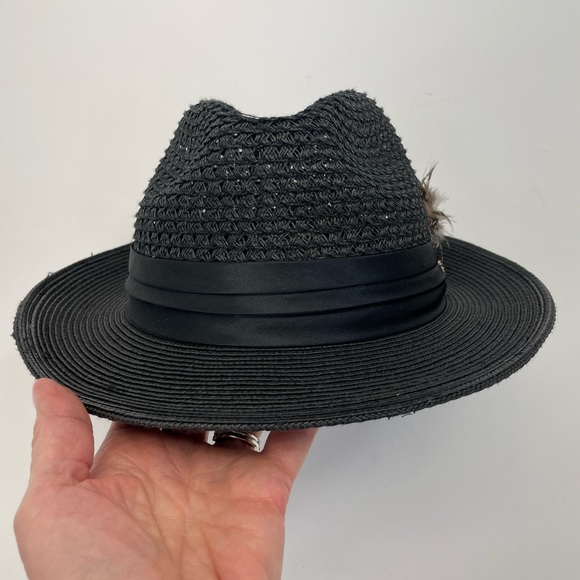 Bruno Capelo Luxury Fedora Hat Large Black - Picture 6 of 13